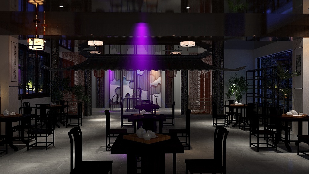 苏州迪瑞装饰周圆-支塘绿云泉.高乐书场-装修设计方案