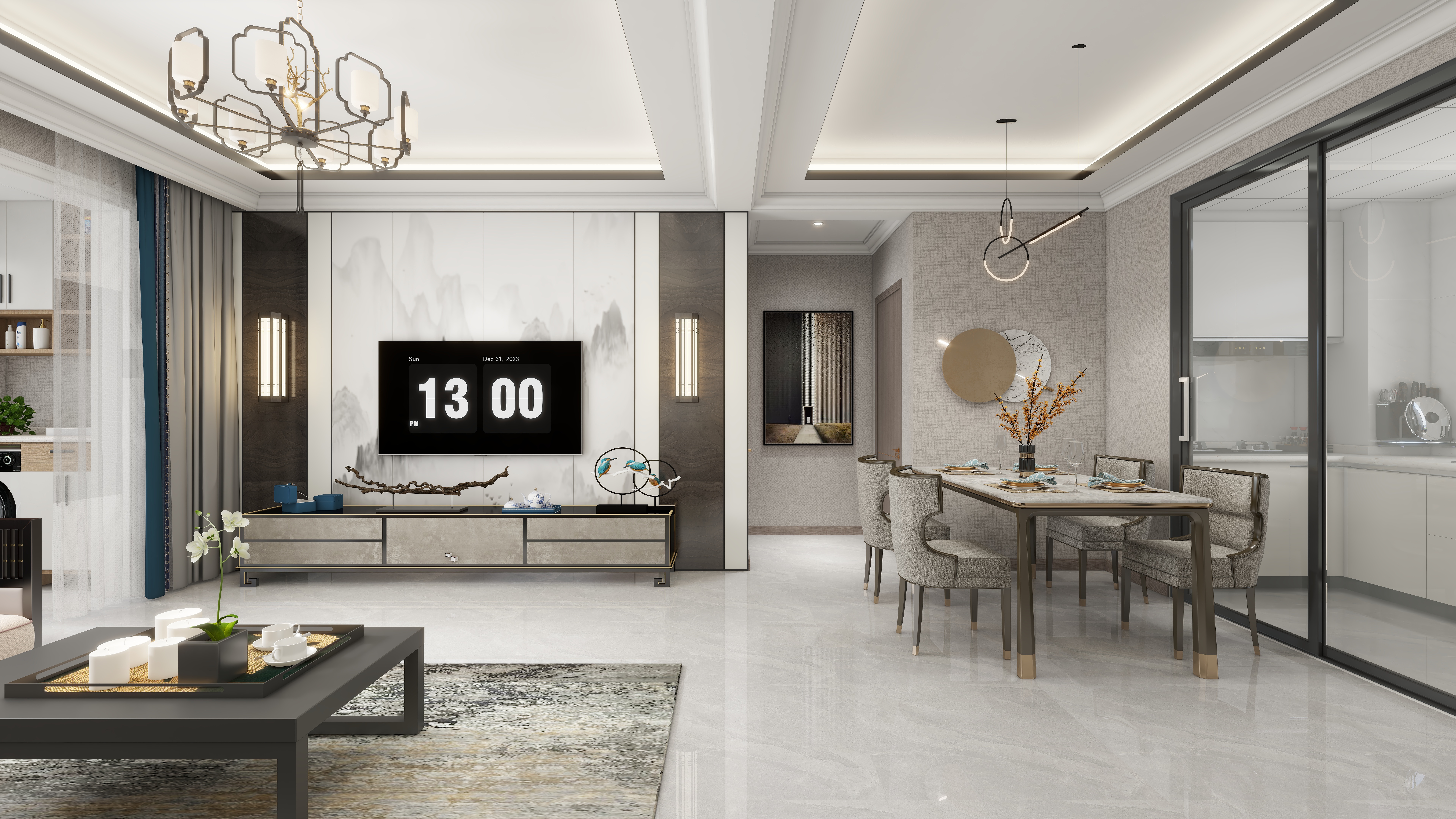 許伱辷珄-103㎡3室装修效果图