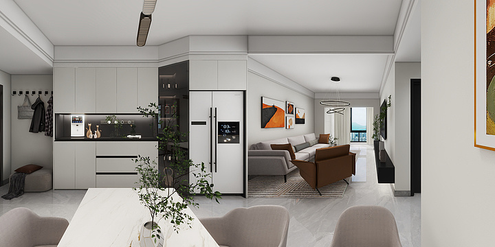 鹰雕衣柜小刘-汉口城建信达后湖里7-2102-二-装修设计方案