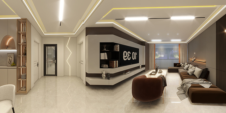 斑马个人设计工作室-星河湾130-装修设计方案