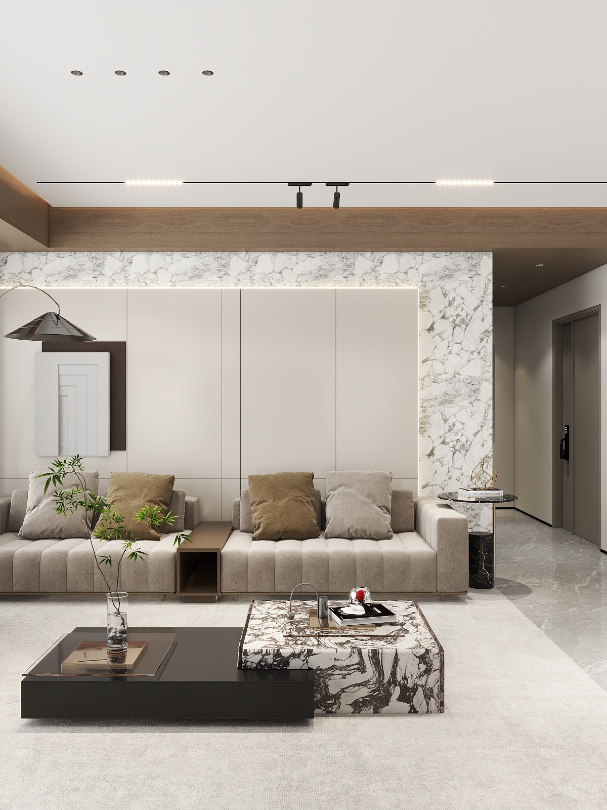 蒋祥如-180平米轻奢风格-装修设计方案