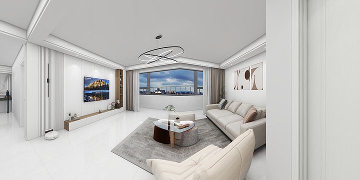 浩阳刘帆-望湖北苑101户型-装修设计方案