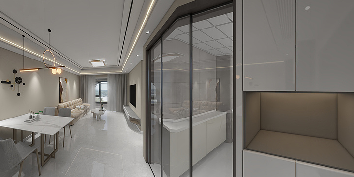 晨亮装饰设计-漫悦湾11幢520偏奶油风-装修设计方案