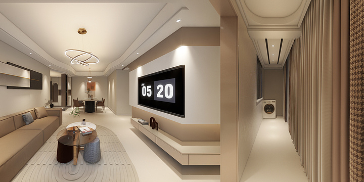 浔利装饰设计师一刘天浩-晨曦露苑14-1(现代)-副本-装修设计方案