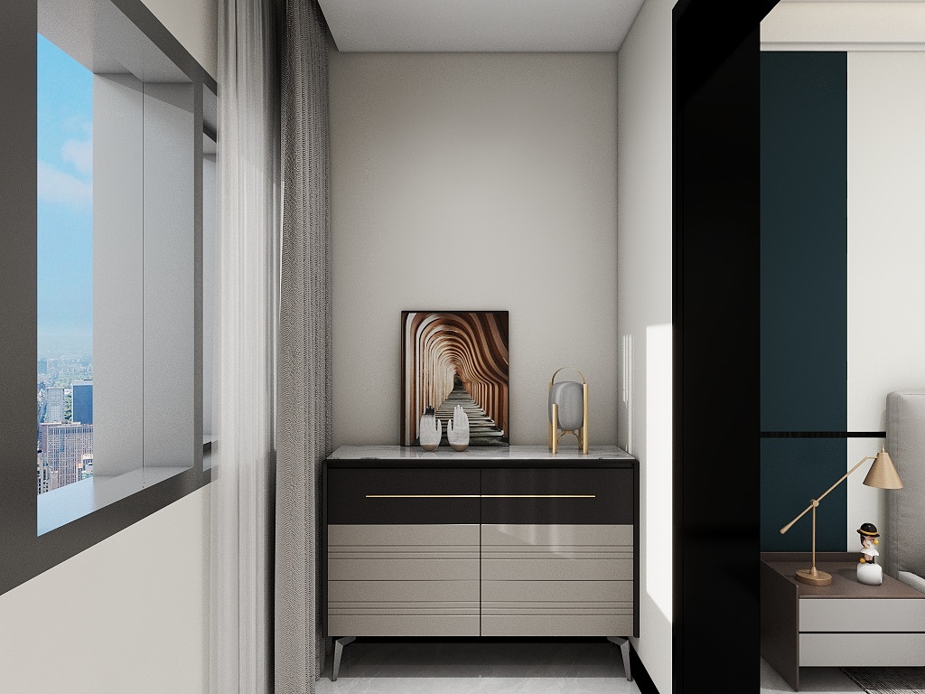 L桃子-万山华府176㎡3室装修效果图