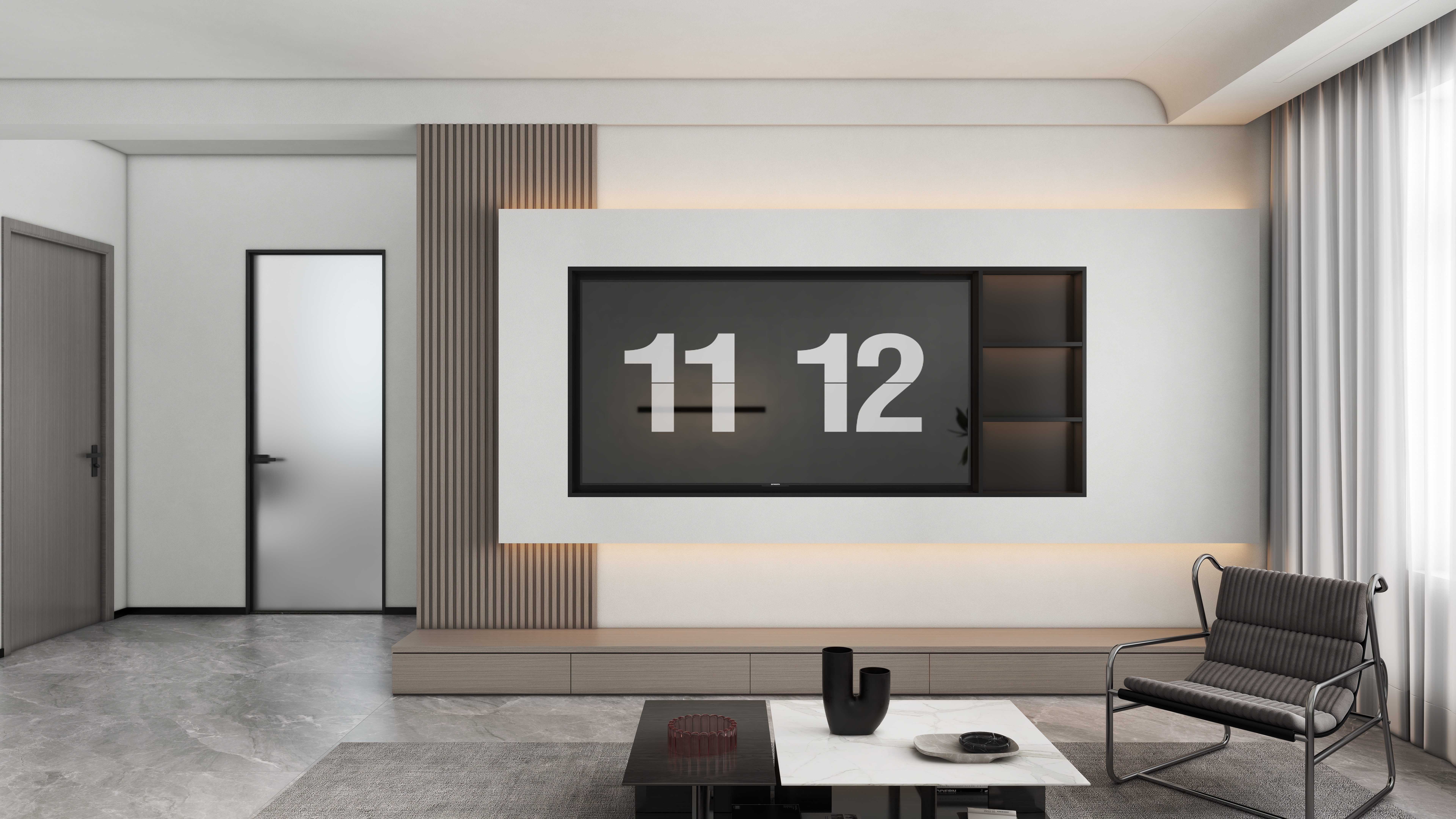 许涵的涵-金地樾檀山现代简约73㎡2室装修效果图