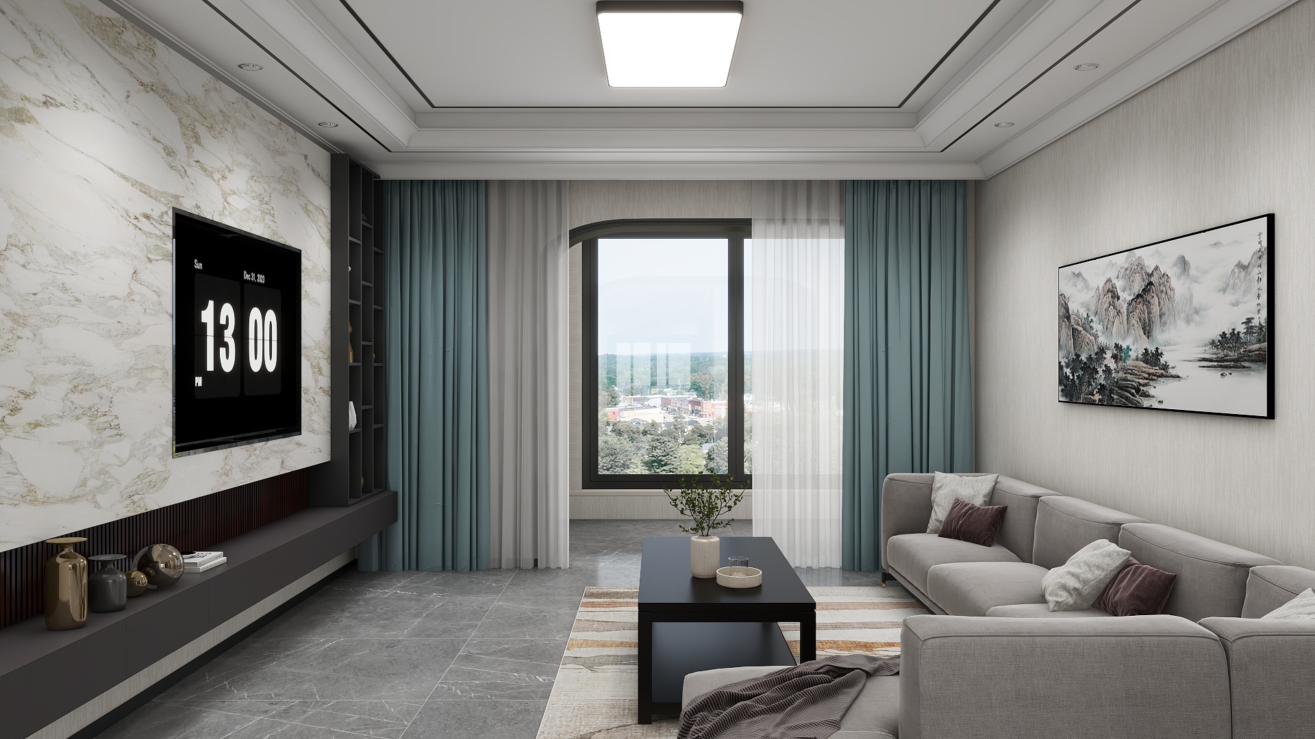 我是一个粉刷匠~-云南昆明招商雍和府138现代风设计-装修设计方案