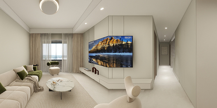 十一根小辫设计工作室-桂语澜庭-装修设计方案