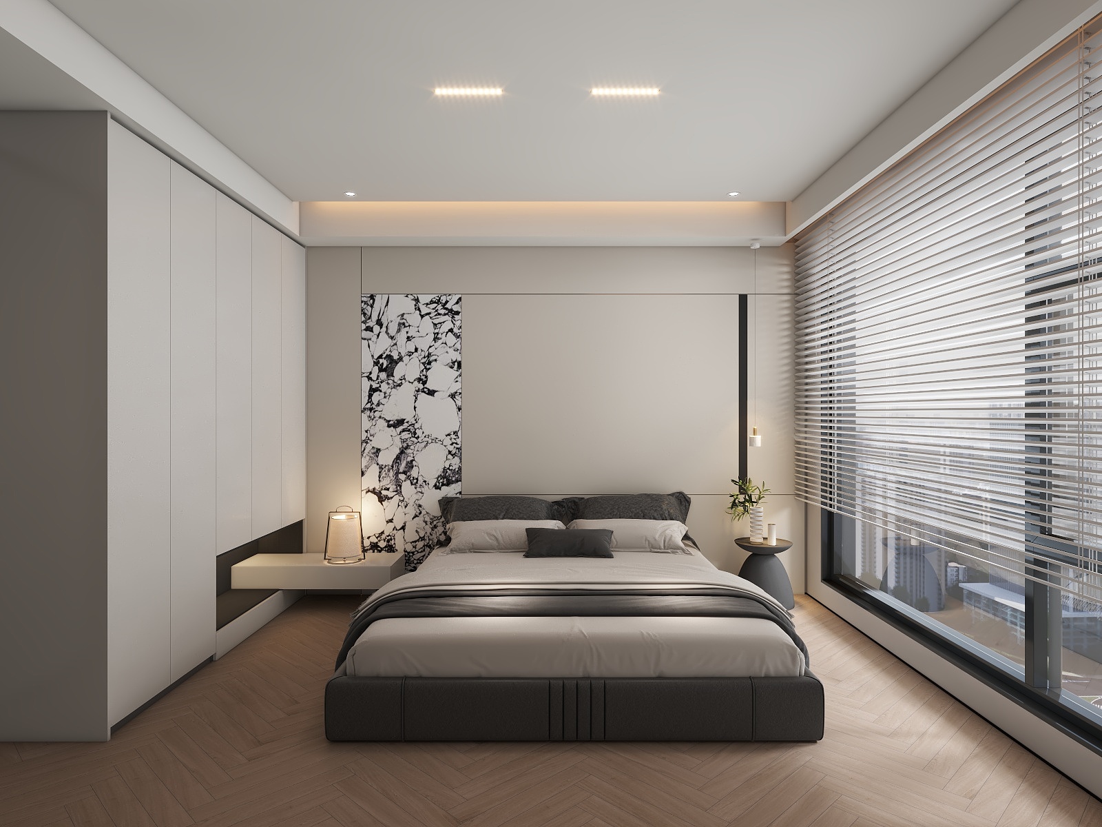 张文龙PVqz-现代卧室-装修设计方案