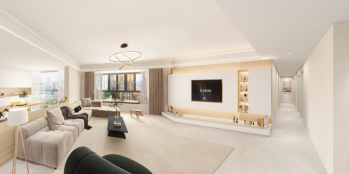 空间识别-新港奶油|彭一米|13510488587II龙城国际-装修设计方案