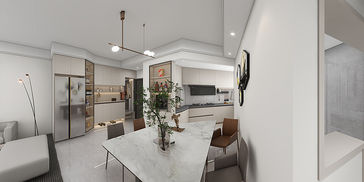 徐玉虎Xuyuhu-星河湾1#1202-装修设计方案