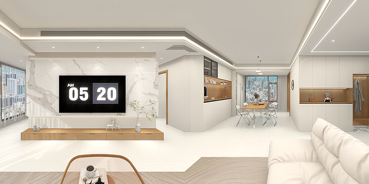 肆月空间设计-香榭里10-502-装修设计方案