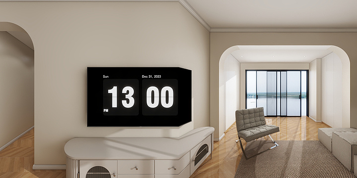 黑择明NXSG-中铁馨苑伍女士雅居-效果图-装修设计方案