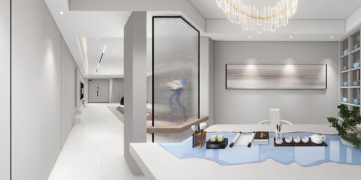 郸城名匠装饰-钱店-蓝卓装饰-装修设计方案