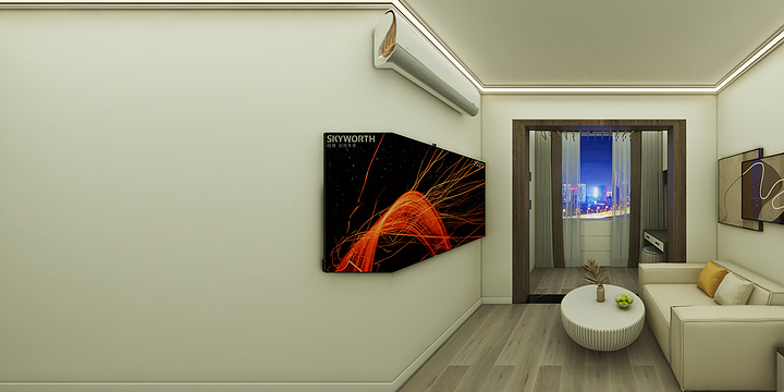 吹不散的认真-一室一厅-装修设计方案