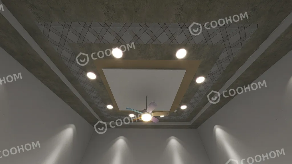 svb的装修设计方案:false ceiling 