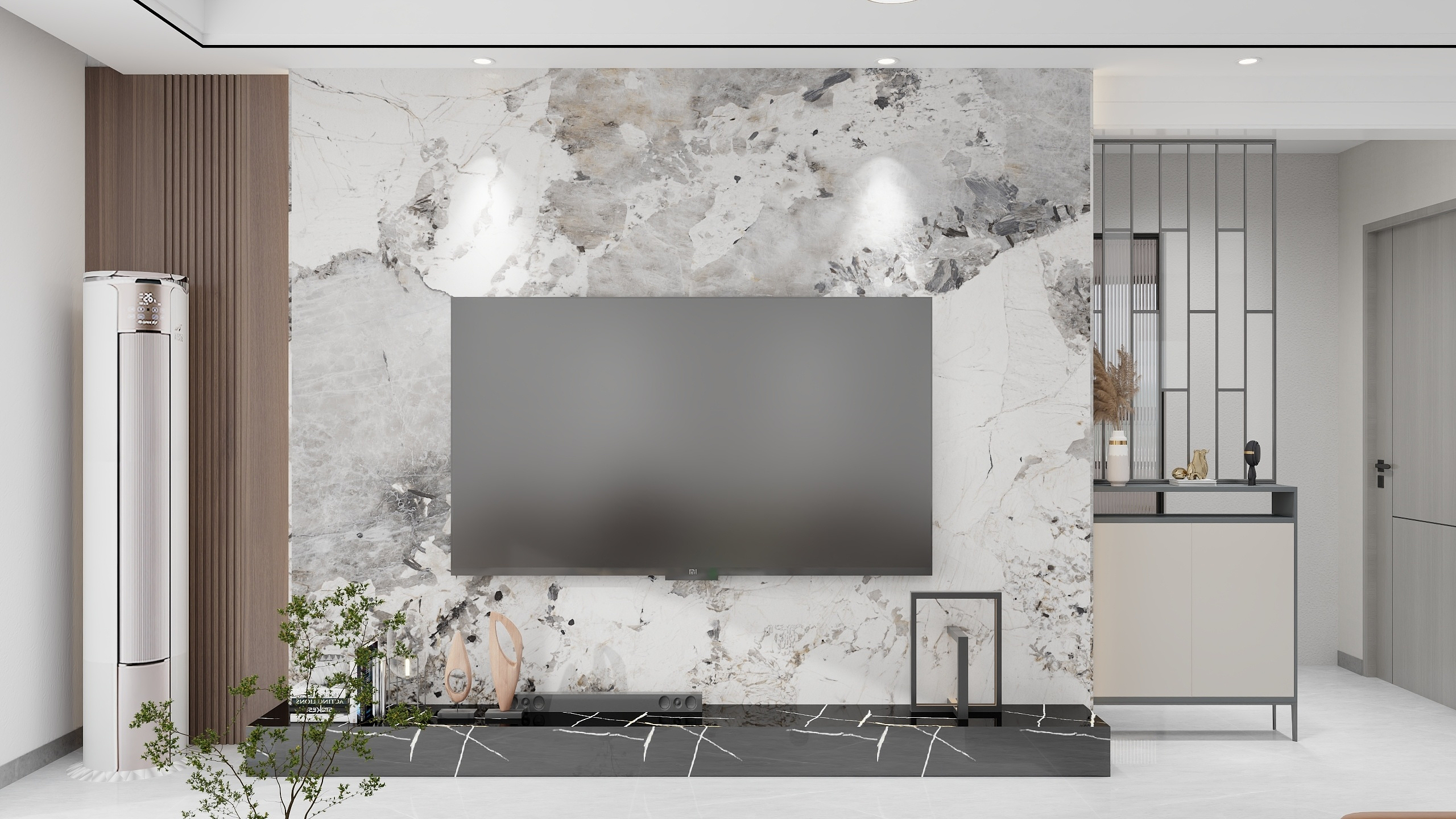 艺雅丽-150平现代风格 装修效果图