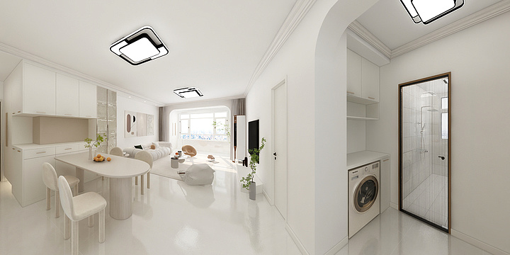 洛尔装饰设计-紫金府17-1-1202法式作图-装修设计方案