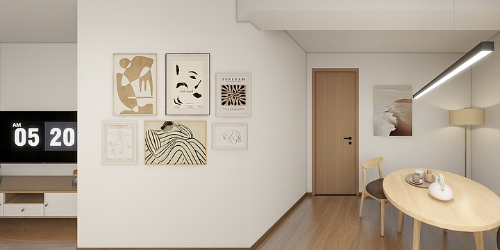 人间月明-善化新村12#409-装修设计方案