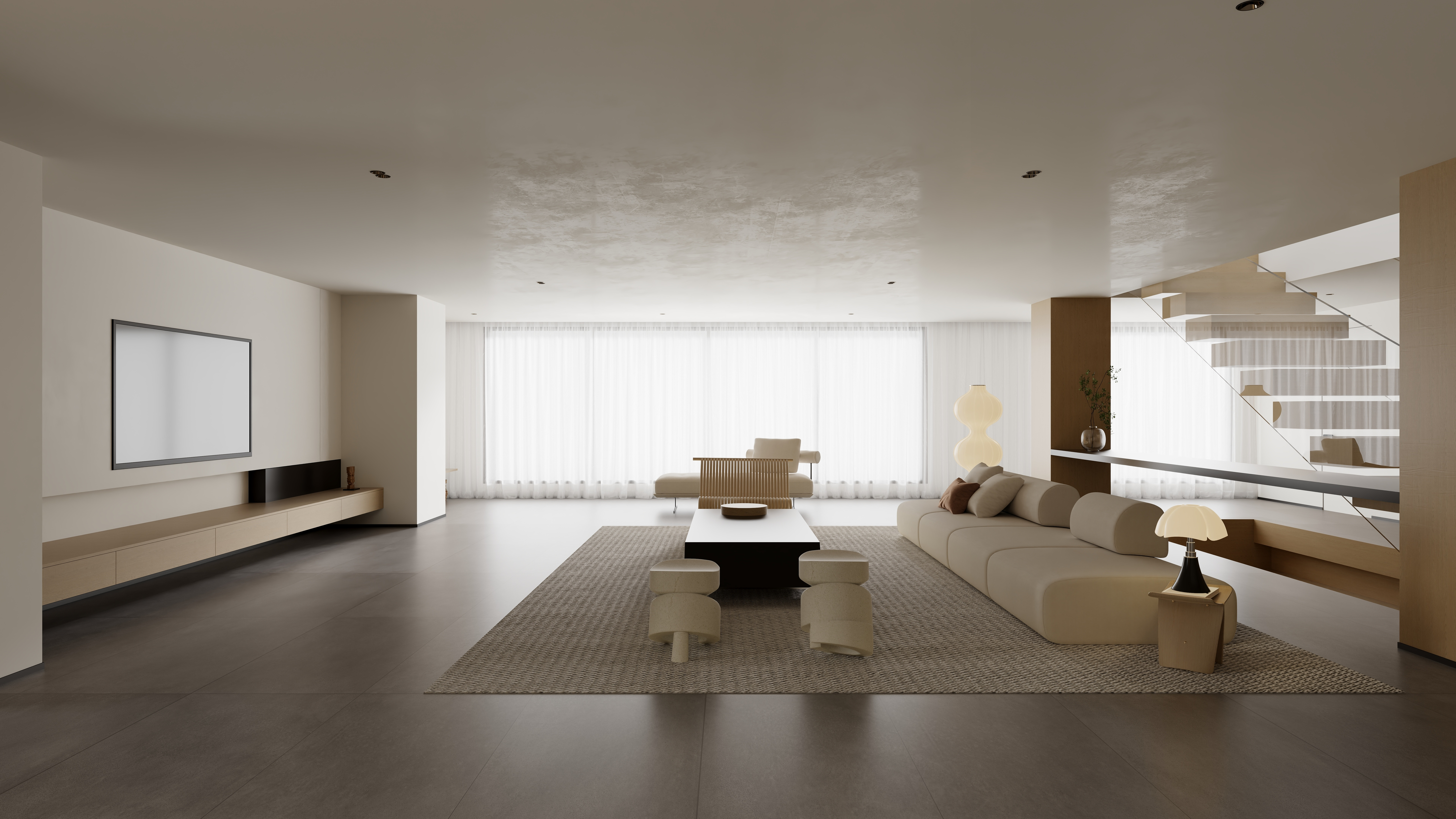 设计师陈端阳-【共生】极简原木风-装修设计方案