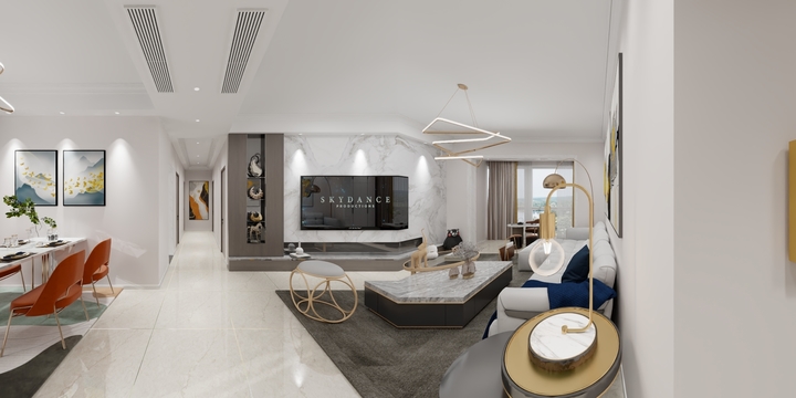 极致唯美-碧桂园·华新时代-装修设计方案