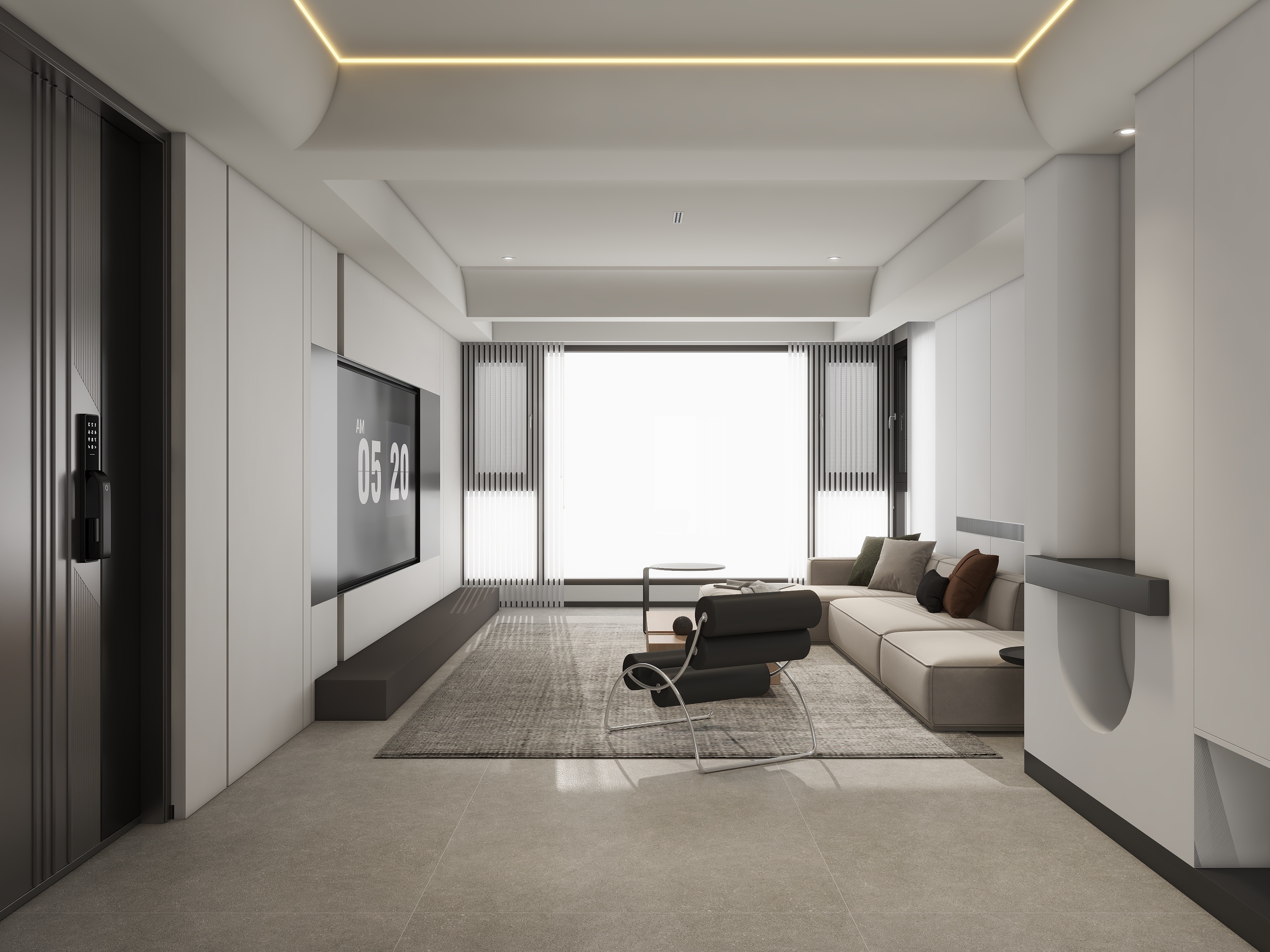 姜小龙-绵州水郡 141㎡ 赵哥 效果图-装修设计方案