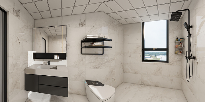 汇领装饰Yyf-悦江苑6-1701-装修设计方案