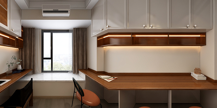 大珂临枫-《焦糖》8-2603楚悦台-装修设计方案