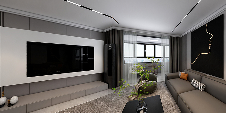 筑巢设计一Z-泉林万人社区--意式极简方案-副本-装修设计方案