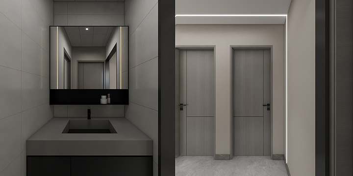 金航装饰.-辰光3-1-0305户型现代风-装修设计方案