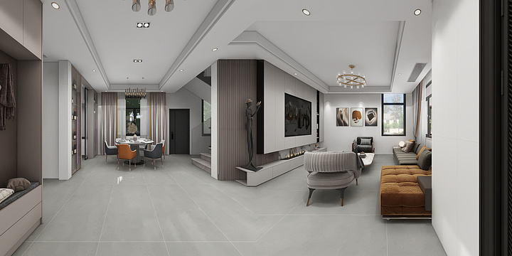 星空之家-孔家别墅-装修设计方案