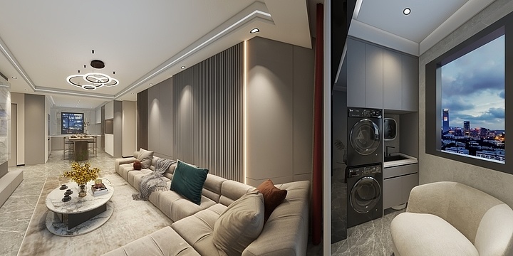 锦尚大宅-吴冕-丁白85-装修设计方案