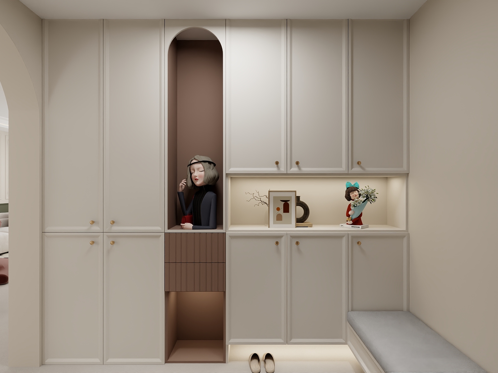 壹个艺术匠人-中天云府105㎡3室-装修设计方案