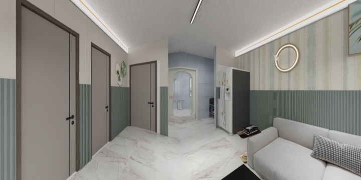 兔子の骑士-美容院.dwg-装修设计方案