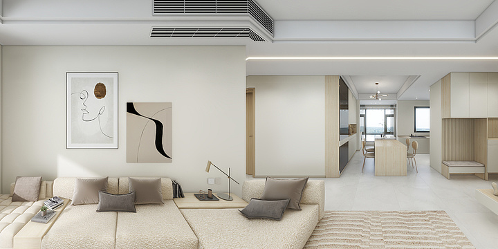 --龙---幸福里A户型--简欧-装修设计方案