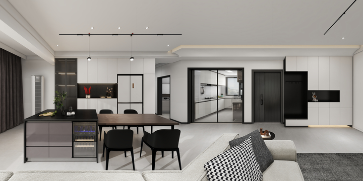 设计师丨小雨-壹号院7-1-1302刘小姐雅居-装修设计方案