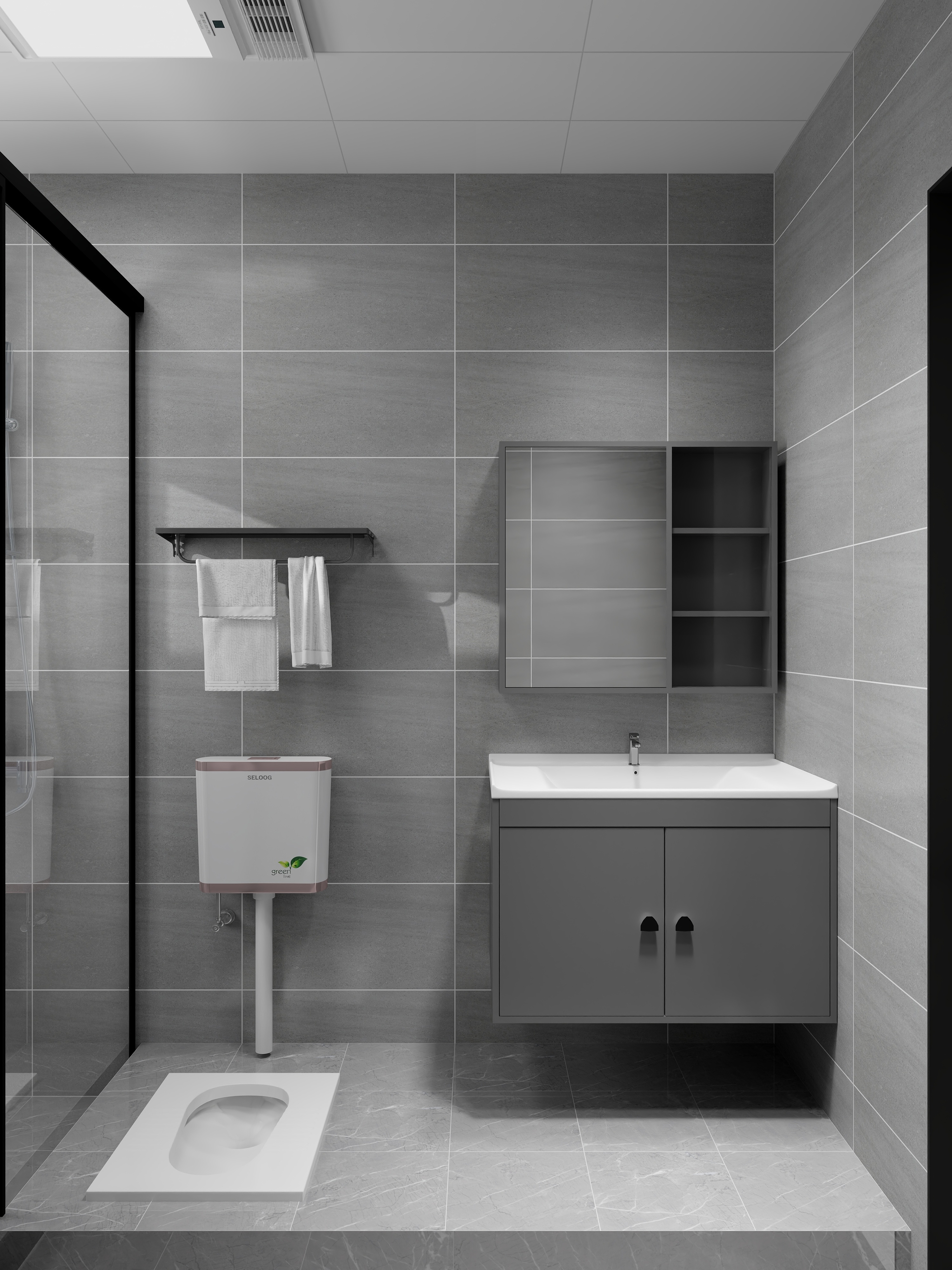 艺雅丽-143平现代简约 装修效果图