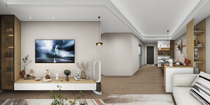 江苏南京江北店-中交锦度89户型-装修设计方案