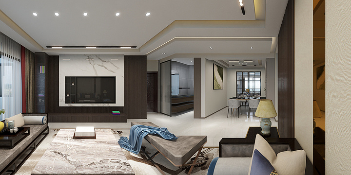 简壹设计工作室-天门小区-装修设计方案
