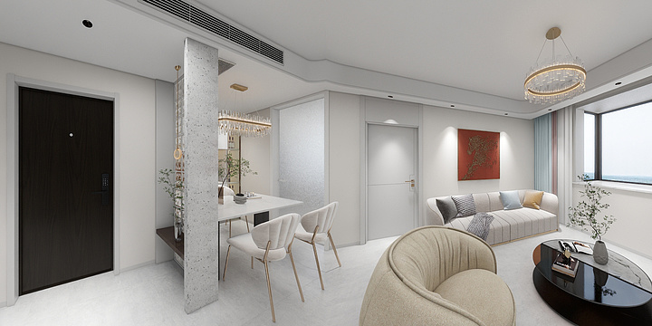 光影设计空间-现代简约-装修设计方案