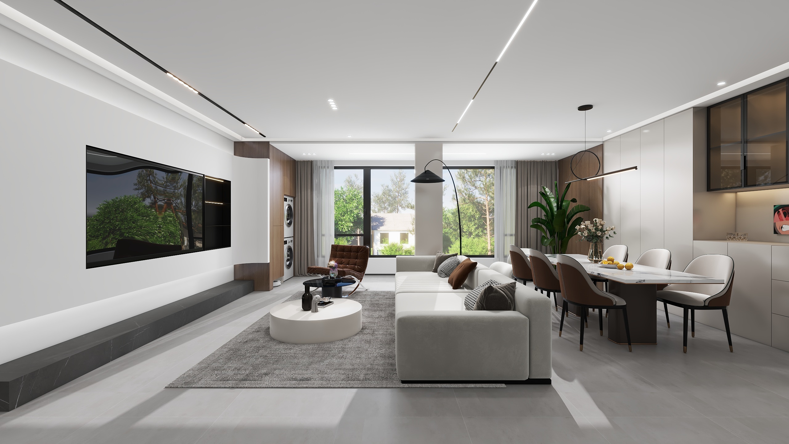 YANGXIAN-现代142-装修设计方案