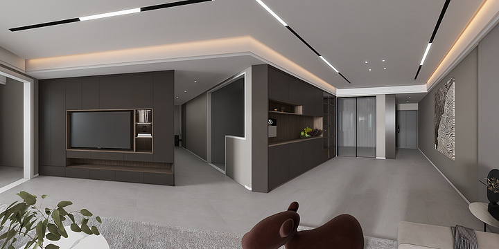 张樱桃-壹号院4栋1805三稿-装修设计方案