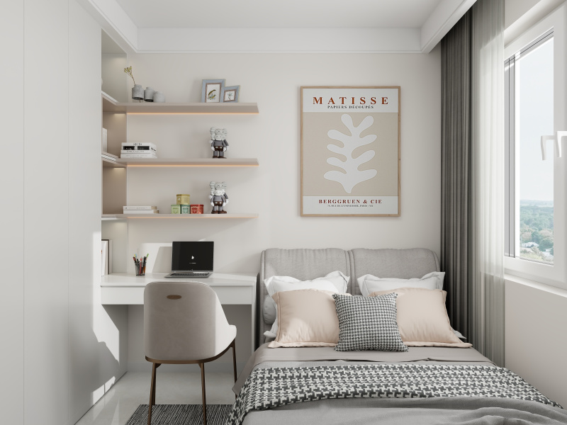 Modern Minimalist Grey Bedroom Ideas