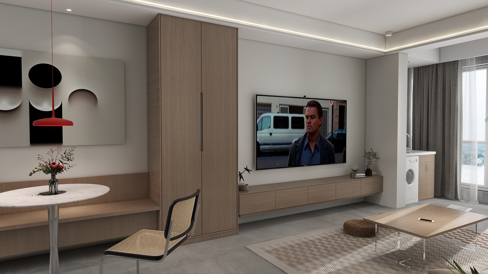 衣者设计-111㎡2室装修效果图