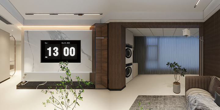 汇涓全案设计-圣华宝龙23-01-装修设计方案