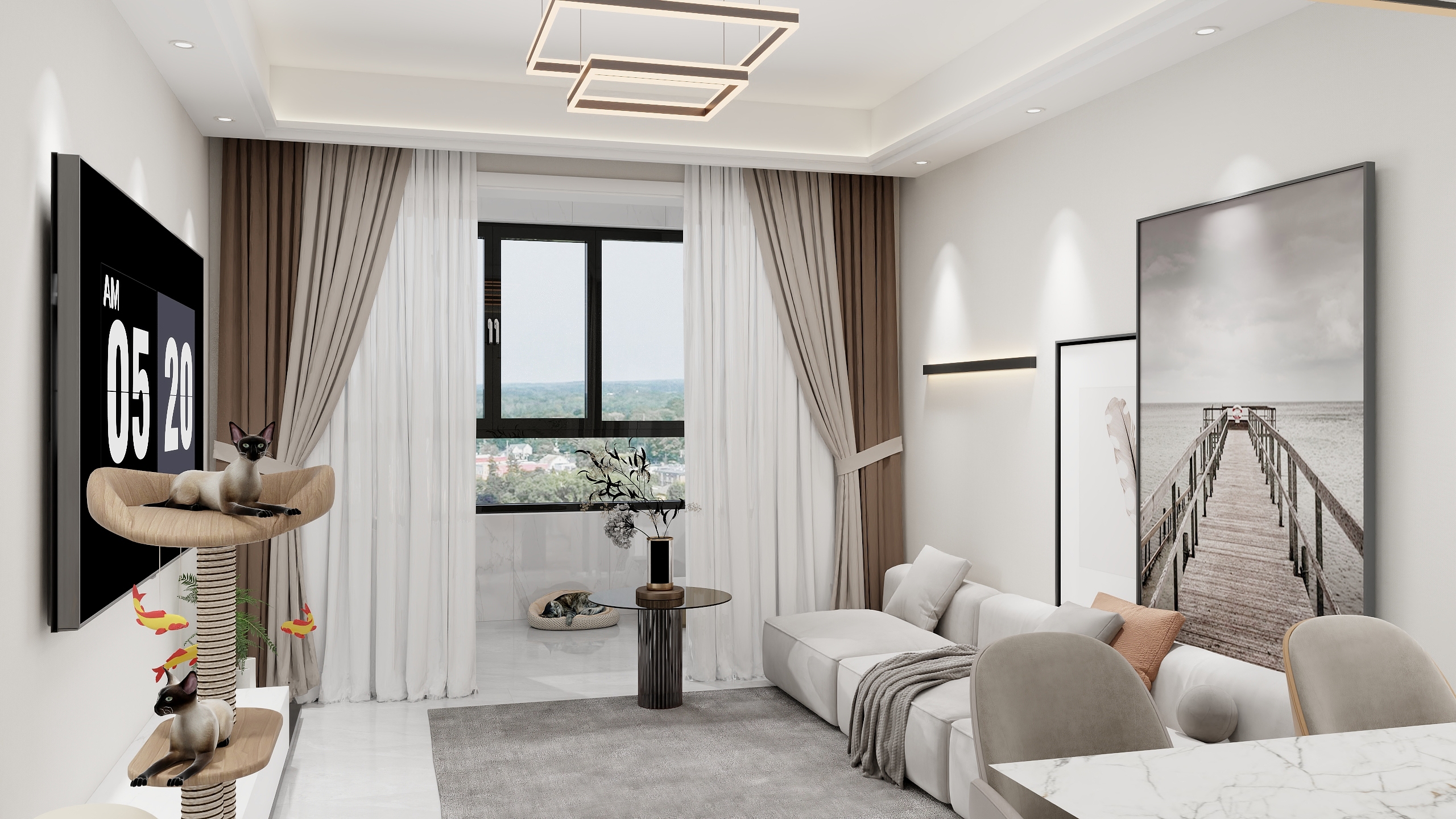 友银婷星-海德公园81㎡3室-装修设计方案