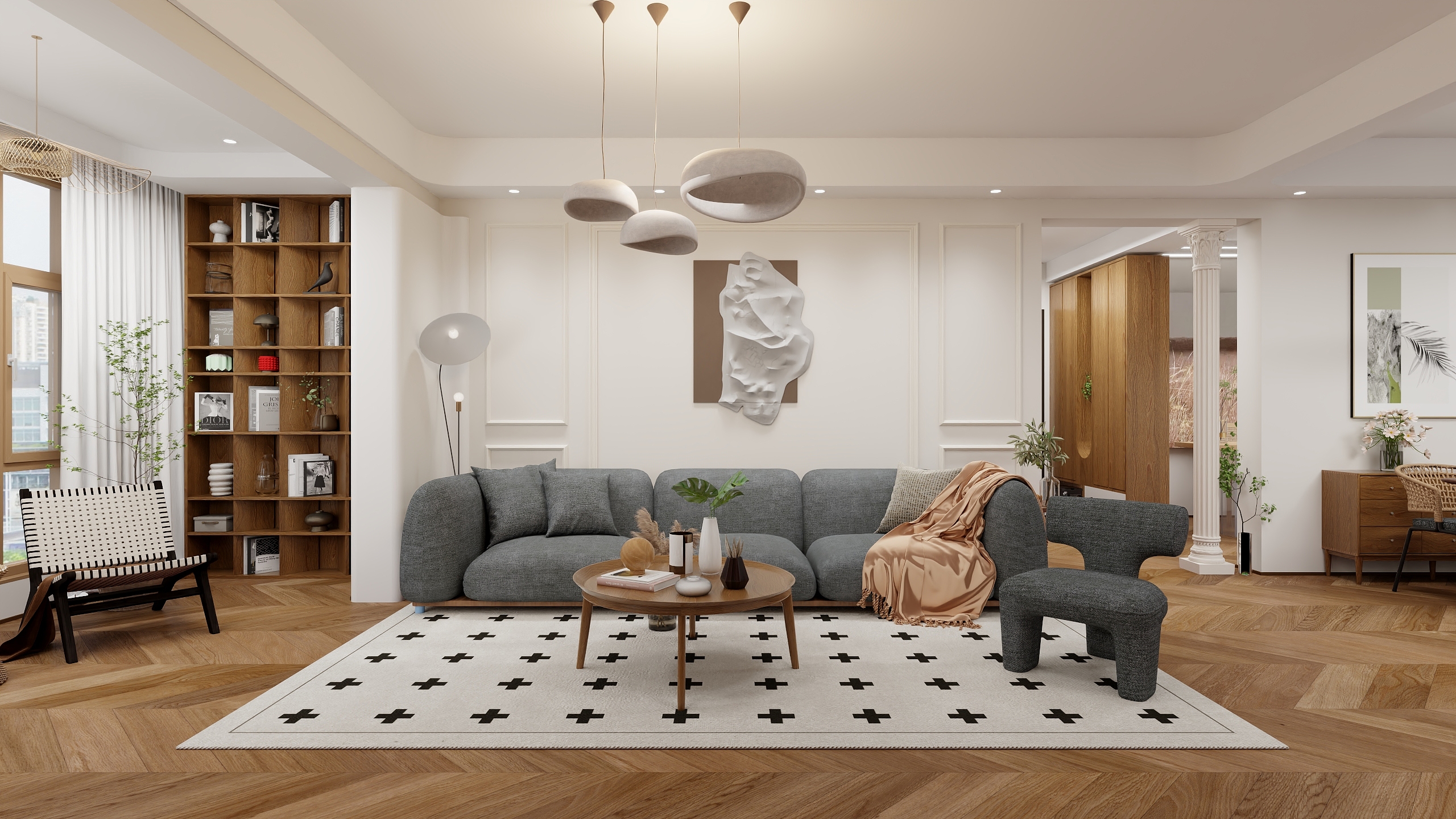 云上I空间设计-10-15修改大汉龙城1栋2403-装修设计方案