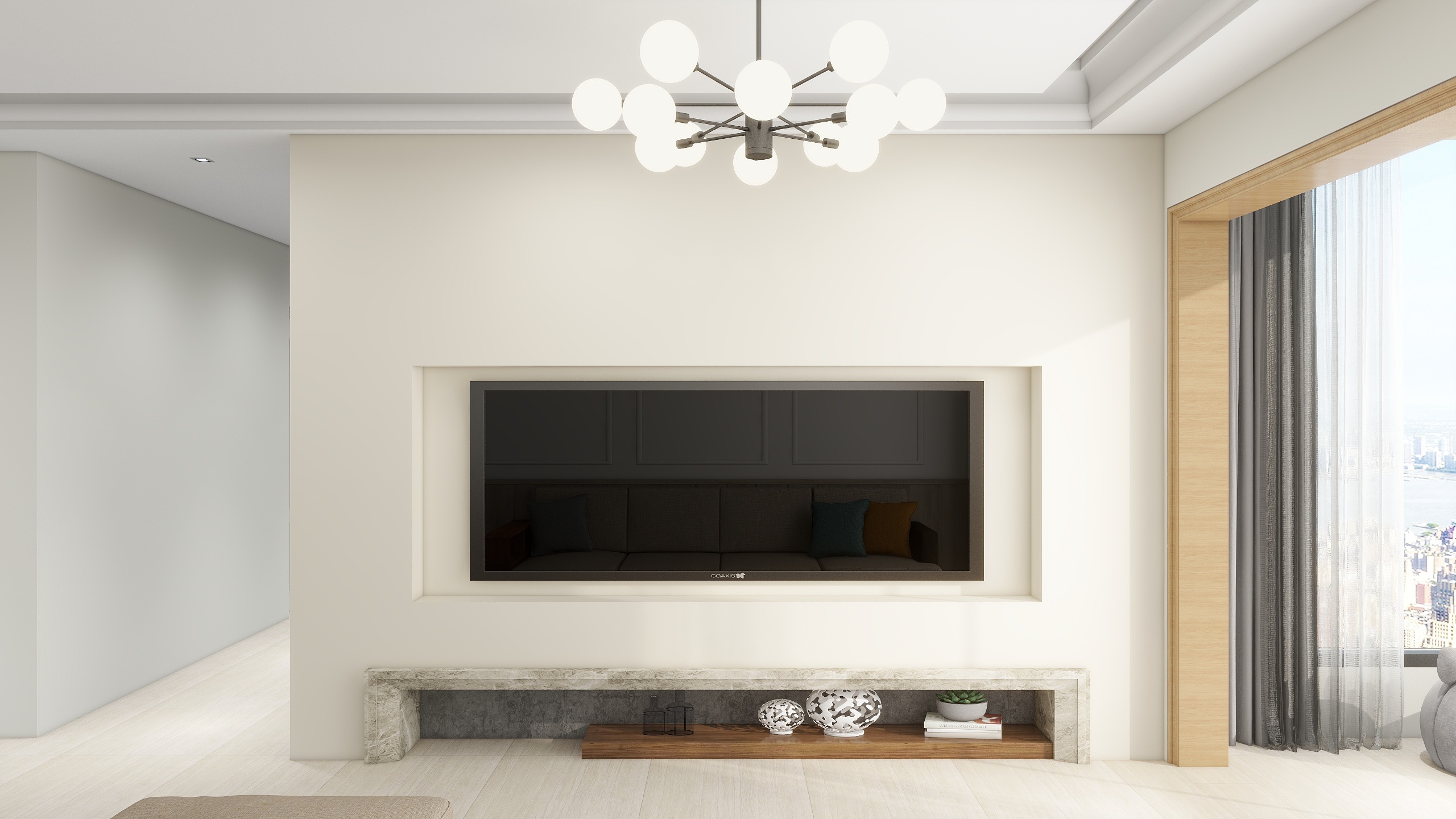 李坤俊-海德公园81㎡3室-装修设计方案