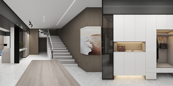 柯桥装饰-覃师-两层效果-装修设计方案