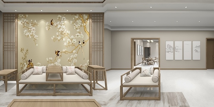 王00000-田庄自建房一层-装修设计方案